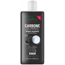 Equilibra Carbo Detox Shampoo szampon oczyszczający z aktywnym węglem Aloe Vera 250ml