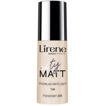 Lirene City Matt fluid matujco-wygadzajcy do twarzy 205 Piaskowy 30ml