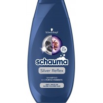 Schauma Silver Reflex Anti-Yellowness Shampoo szampon przeciw tym tonom do wosw siwych biaych i blond 250ml