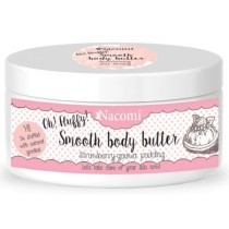 Nacomi Smooth Body Butter maso do ciaa Pudding Truskawkowy 100g