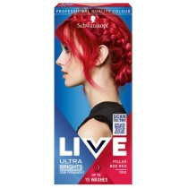 Schwarzkopf Live Ultra Brights or Pastel farba do w�os�w koloryzacja p�trwa�a 092 Pillar Box Red