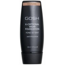 Gosh X-Ceptional Wear Foundation Long Lasting Makeup dugotrway podkad do twarzy 16 Golden 30ml
