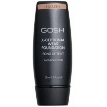 Gosh X-Ceptional Wear Foundation Long Lasting Makeup długotrwały podkład do twarzy 16 Golden 30ml