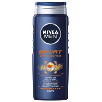 Nivea Men Sport el pod prysznic do twarzy, ciaa i wosw 500ml