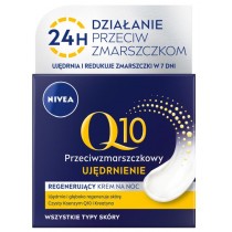 Nivea Q10 Power przeciwzmarszczkowy + ujdrnienie krem na noc 50ml