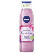 Nivea Fresh Blends Refreshing Shower żel pod prysznic odświeżający Raspberry & Blueberry & Almond Milk 300ml