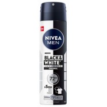 Nivea Men Invisible Black&White antyperspirant spray 72H Orginal 150ml