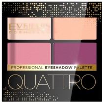 Eveline Quattro Professional Eyeshadow Palette Paleta cieni do powiek 03 3,2g