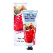 Farmstay Visible Difference Hand Cream krem do rk Truskawka 100ml