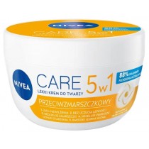 Nivea Care 5w1 przeciwzmarszczkowy lekki krem do twarzy 100ml