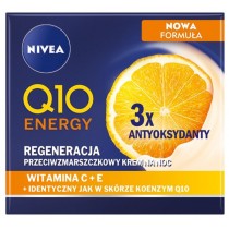 Nivea Q10 Energy przeciwzmarszczkowy krem na noc 50ml