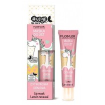 Floslek Vege Lip Care maska do ust cytrynowa odnowa 14g