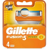 Gillette Fusion Power Wymienne ostrza do maszynki do golenia 4 sztuki