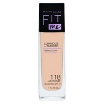 Maybelline Fit Me Luminous + Smooth Foundation podkad do twarzy 118 Light Beige 30ml