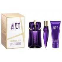 Mugler Alien Art Woda perfumowana 60ml spray + 10ml + Balsam do ciaa 50ml