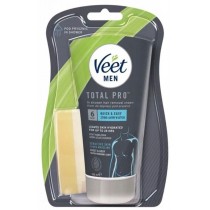 Veet Men krem do depilacji dla mczyzn pod prysznic skra wraliwa 150ml + gbka
