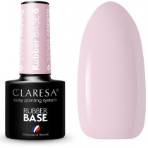 Claresa Rubber Base baza do lakieru hybrydowego 6 5g