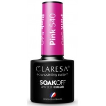 Claresa Soak Off UV/LED Pink lakier hybrydowy 540 5g