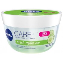 Nivea Care Fresh Hybrid Gel elowy krem do twarzy do cery tustej i mieszanej z kwasem hialuronowym 100ml