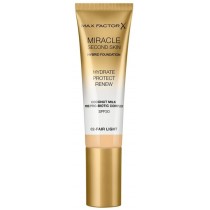 Max Factor Miracle Second Skin Hybrid Foundation nawilajcy podkad do twarzy 02 Fair Light 30ml