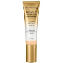Max Factor Miracle Second Skin Hybrid Foundation podkad nawilajcy z filtrem 01 Fair 30ml