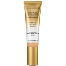 Max Factor Miracle Second Skin Hybrid Foundation podkad nawilajcy z filtrem 04 Light Medium 30ml