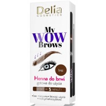 Delia My Wow Brows henna do brwi 4.0 Brz 6ml