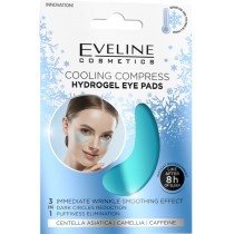 Eveline Cooling Compress Hydrogel Eye Pads hydroelowe patki pod oczy Chodzy Kompres 2szt