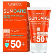 Floslek Sun Care Oil Free krem tonujcy do skry mieszanej i tustej SPF50+ 50ml