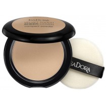 IsaDora Velvet Touch Sheer Cover Compact Powder puder prasowany 45 Neutral Beige 7,5g