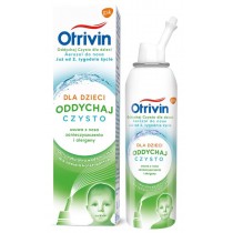 Otrivin Oddychaj Czysto Dla Dzieci areozol do nosa ju od 2 tygodnia ycia 100ml