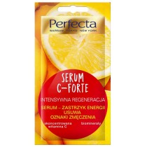 Perfecta Serum C-Forte intensywana regeneracja serum zastrzyk usuwa oznaki zmczenia Witamina C & Biomineray 8ml