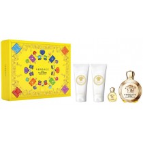 Versace Eros Pour Femme Woda perfumowana 100ml spray + 5ml + el pod prysznic 100ml + Balsam do ciaa 100ml