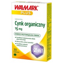 Walmark Cynk organiczny 15 mg 30 tabletek