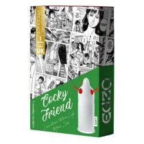 Egzo Cocky Friend prezerwatywa z wypustkami Soft