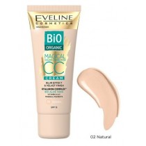Eveline Bio Organic Magical Color krem CC z mineralnymi pigmentami 02 Natural 30ml