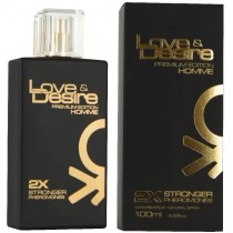 Love & Desire Premium Edition Homme 2x Stronger Pheromones feromony dla mczyzn 100ml spray