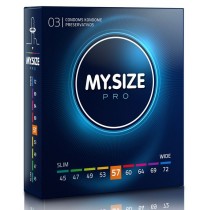 My.Size Pro Condoms prezerwatywy 57mm 3szt