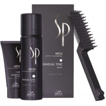 Wella SP Men Zestaw do stopniowej eliminacji siwizny pianka pigmentujca 60ml + agodny szampon 30ml + szczoteczka