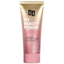 AA My Beauty Power rozwietlajcy podkad z witamin C Naturalny Blask 01 Vanilla 30ml