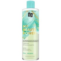 AA My Beauty Power supernawilajcy olejkowy el pod prysznic Aloes i Olej Jojoba 400ml