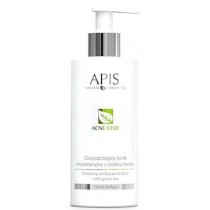 Apis Acne-Stop Cleansing Toner oczyszczaj�cy tonik z zielon� herbat� 300ml