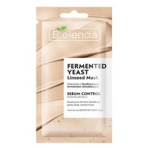 Bielenda Linseed Mask maseczka z bioaktywnym fermentem drodowym Biaa Glinka & Siemi Lniane 8g