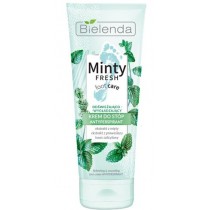 Bielenda Minty Fresh Foot Care antyperspirant w kremie odwieajco wygadzajcy Ekstrakt z Mity 100ml