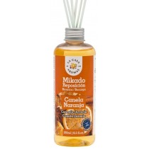 La Casa De Los Aromas Mikado olejek zapachowy Cynamon & Pomarańcza refill 250ml