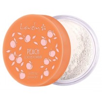 Lovely Loose Powder Peach transparentny puder do twarzy o delikatnym brzoskwiniowym kolorze i zapachu