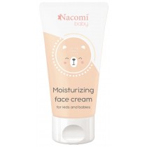 Nacomi Baby Moisturizng Face Cream nawilajcy krem do twarzy dla dzieci i niemowlt 50ml