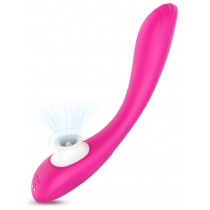 S-Hande Shallow stymulator łechtaczki z 9 trybami wibracji Red Rose