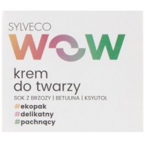 Sylveco Wow lekki krem do pielgnacji modej cery na dzie i na noc Sok z brzozy, Betulina i Ksylitol 50ml