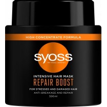 Syoss Repair Boost Intensive Hair Mask For Stressed Hair intensywnie regenerująca maska do włosów łamliwych 500ml